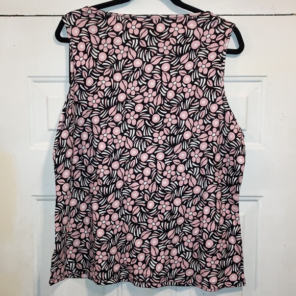 Jones New York Floral Print Sleeveless Top (NWT) - Picture 2 of 5